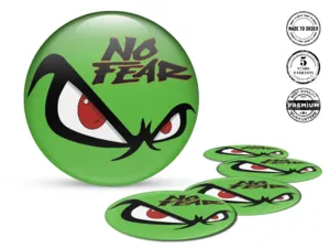 Rim Stickers Professional Temporal Surge Grid